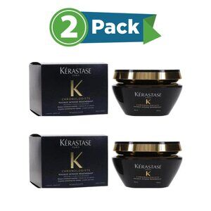 2x New Kerastase Chronologiste Masque Intense Regenerant Hair Mask- 6.8oz 200ml